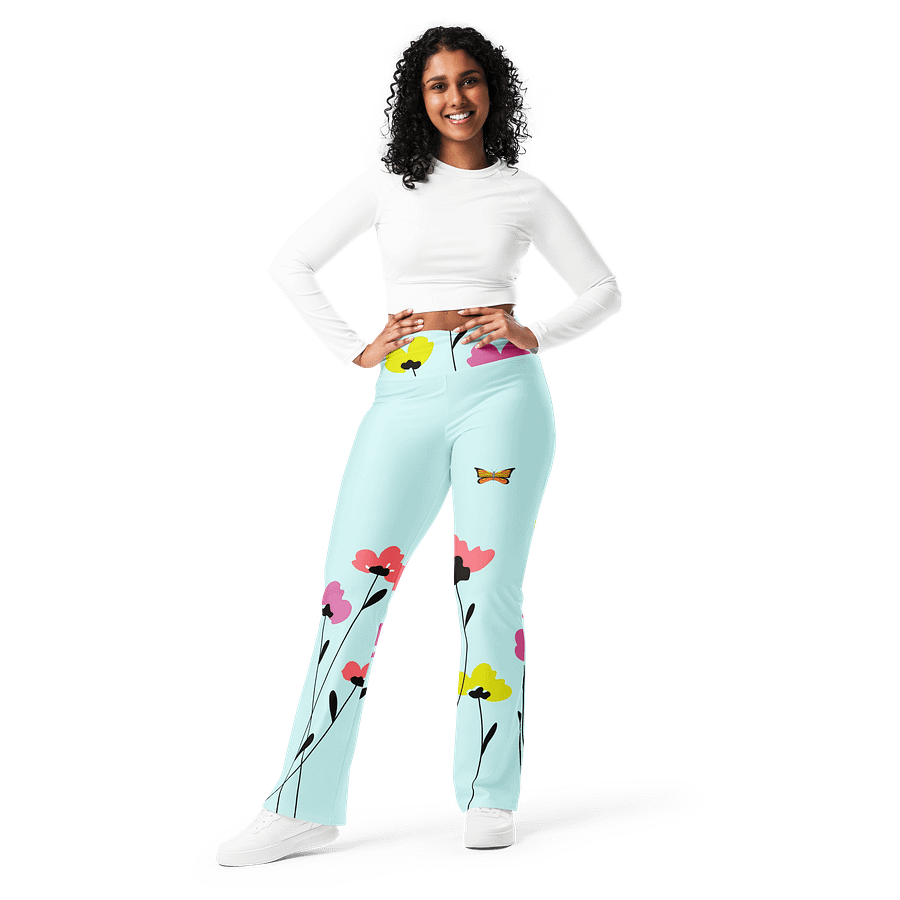 Butterfly Bloom Flare Leggings product image (8)