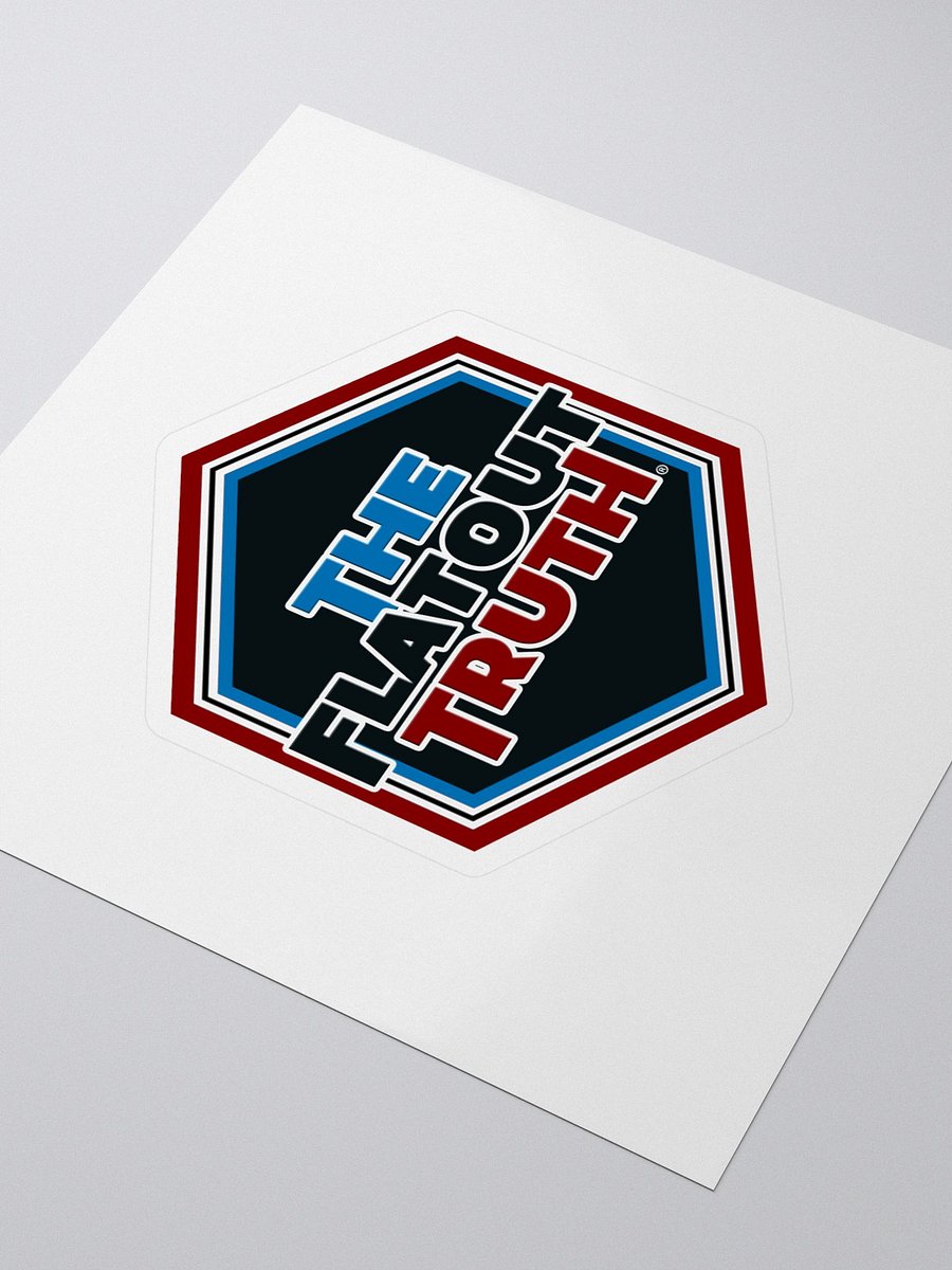 TFOT Red Hex Kiss Cut Stickers product image (3)
