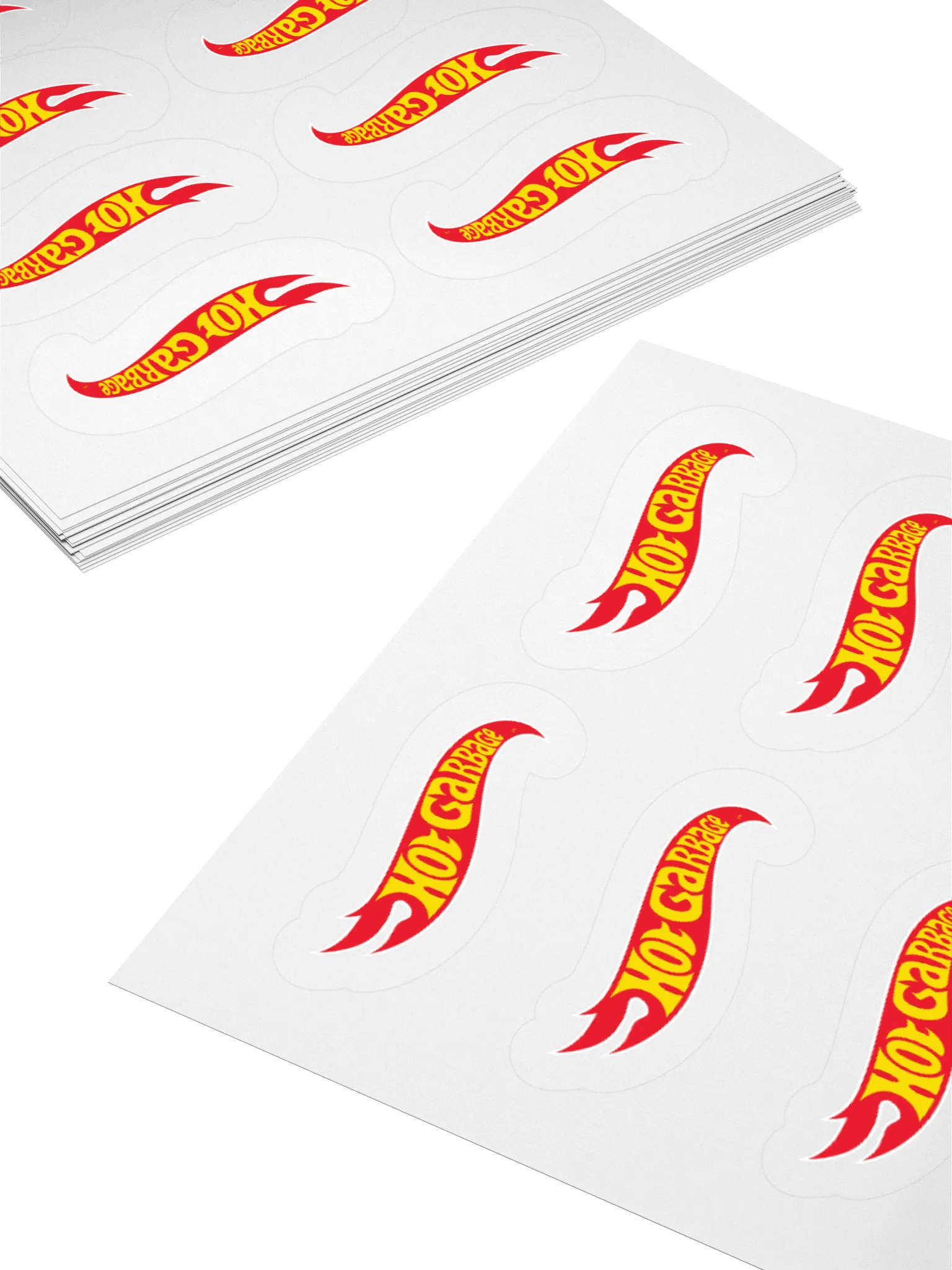 HOT GARBAGE STICKERS (8-PACK) product image (4)