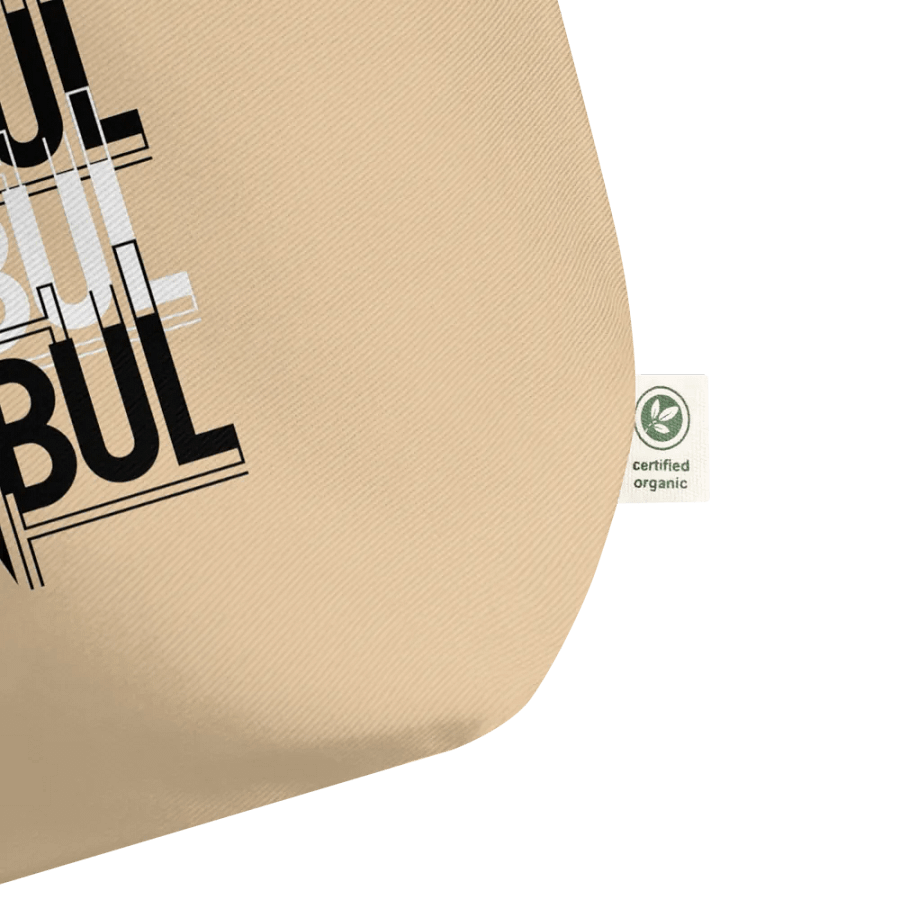 Istanbul Tote Bag With Modern Font [00013] product image (4)