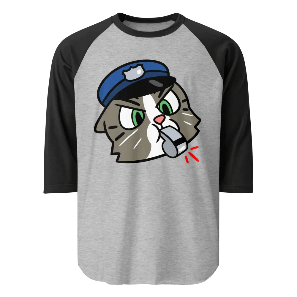 Officer Kitty Cat Raglan product image (11)
