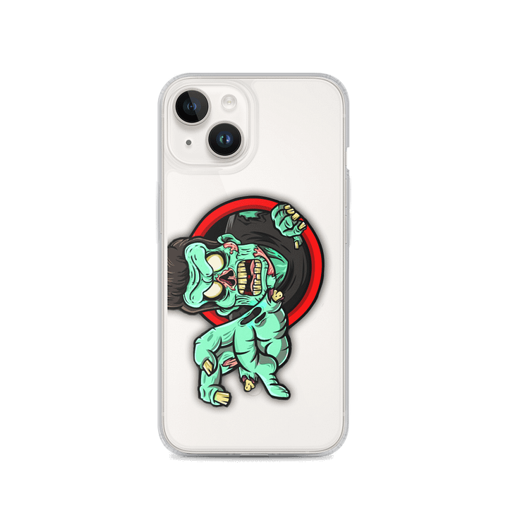 Glowing Zombie iPhone® MagSafe® Clear Case product image (4)