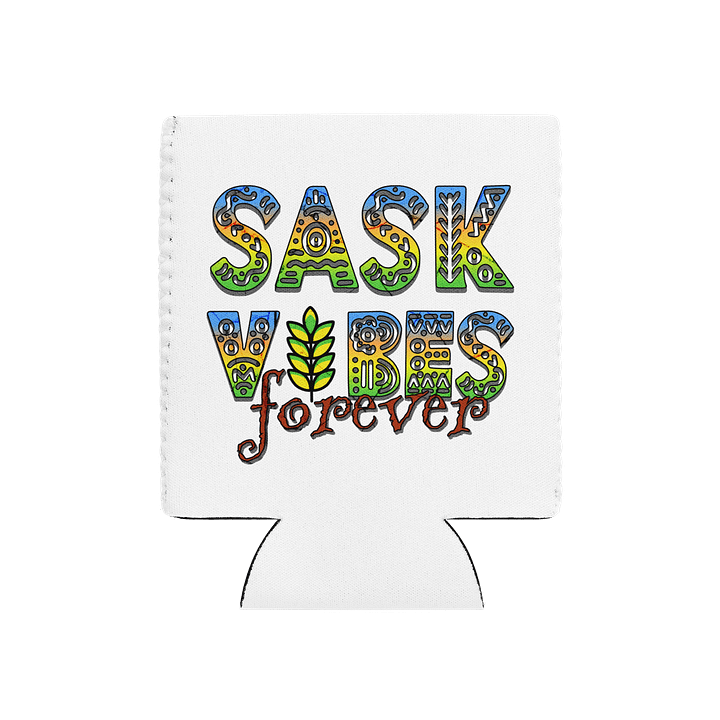 Sask Vibes Forever Ancient Can Cooler product image (2)