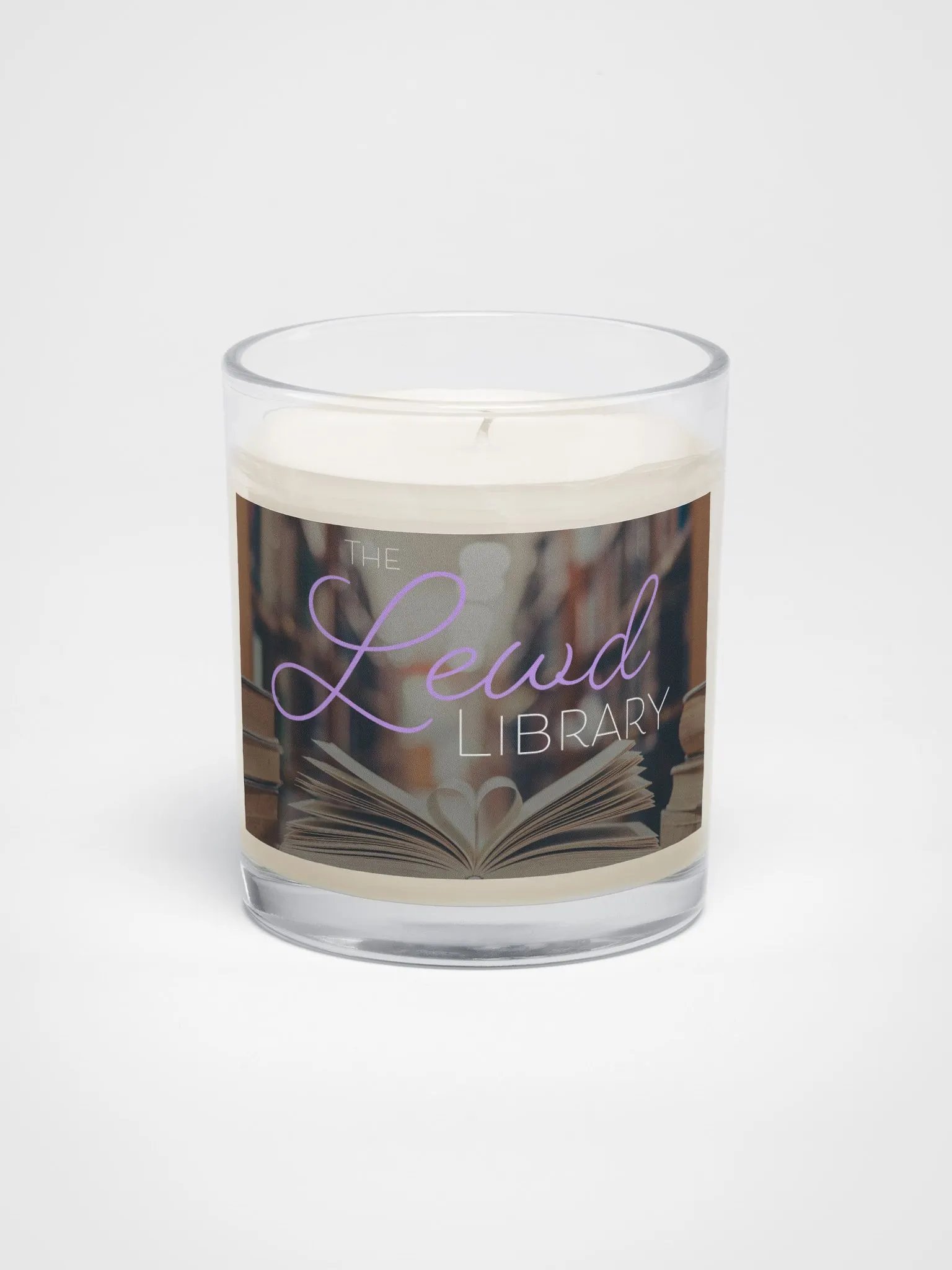 The Lewd Library Candle product image (1)