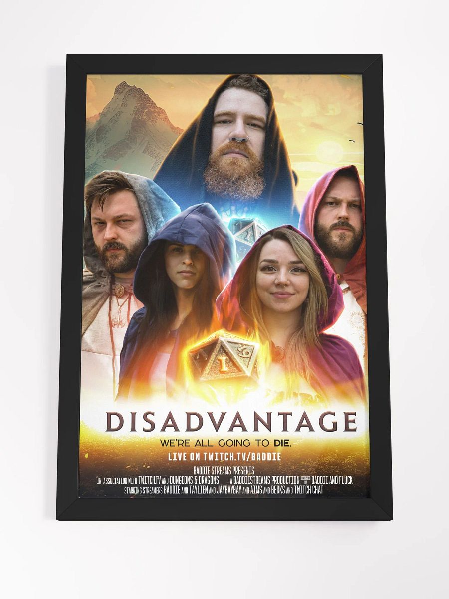 Disadvantage FRAMED Movie Poster product image (7)