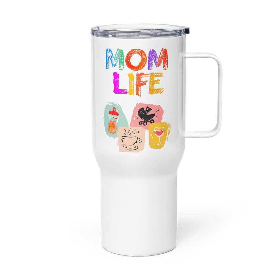 Mom Life Illustrated Travel Mug product image (4)