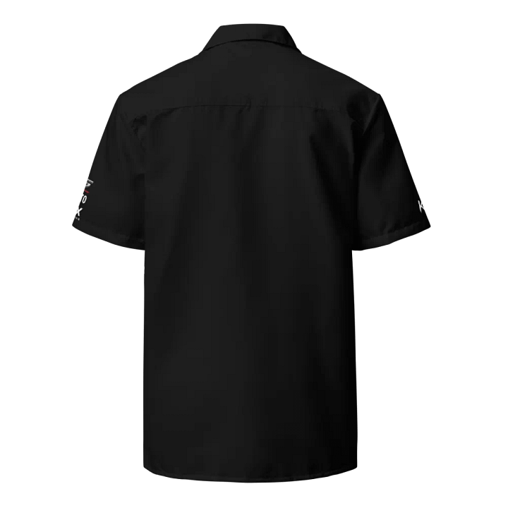 Work-Style Hawaiian Shirt (Black) product image (2)