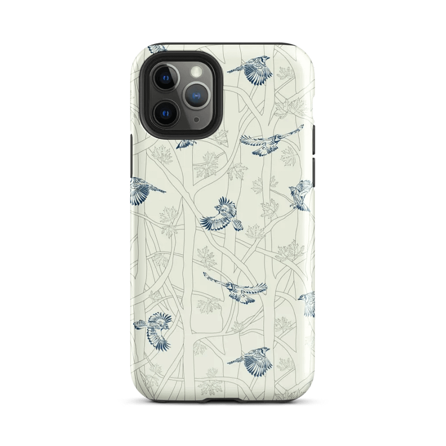 Jabbering Jays Forest iPhone® Tough Case product image (25)