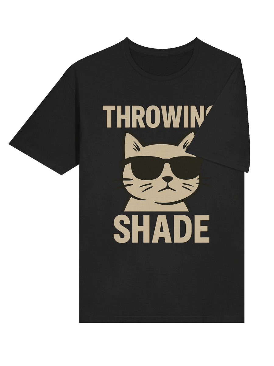Throwing Shade Cat Meme T-Shirt – Funny Sunglasses Graphic Tee product image (64)