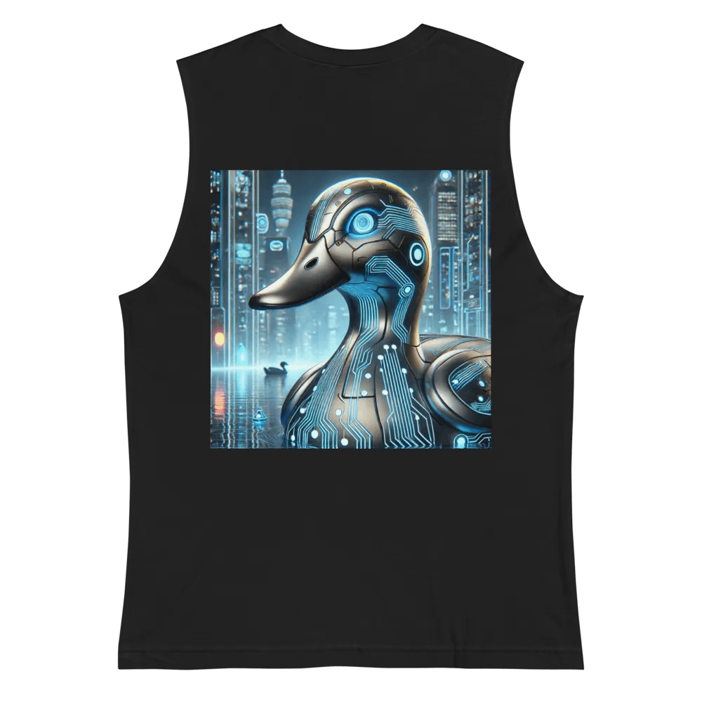 Cybernetic Duck Circuit Muscle Tank product image (4)