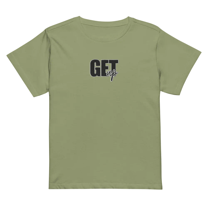 Get Up and Follow Woman's Cotton Tee product image (2)