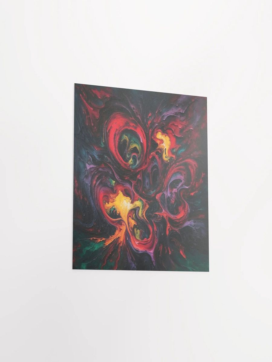 Vibrant Swirls Enhanced Matte Poster product image (27)