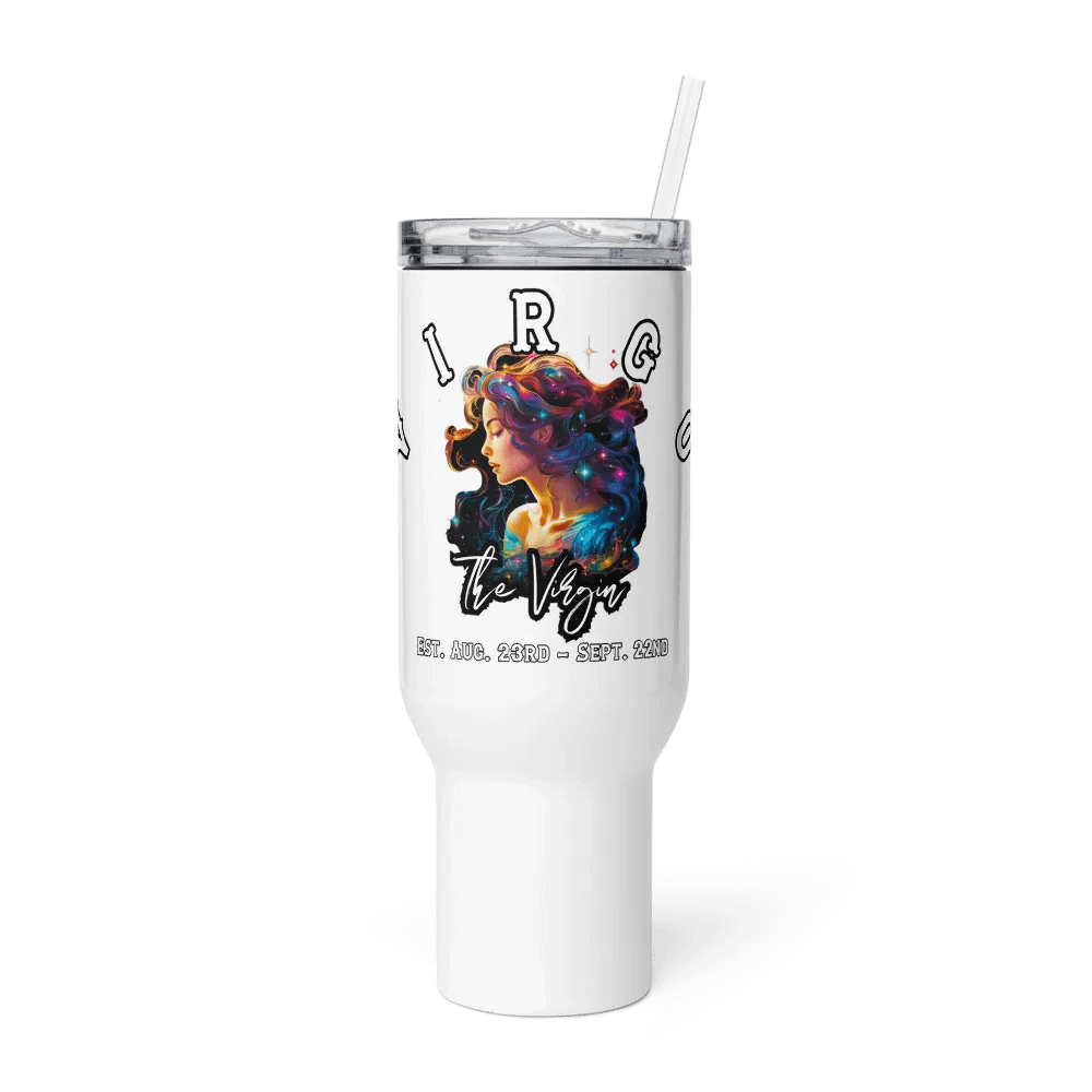 Virgo - Zodiac Travel Mug w/ Handle product image (2)