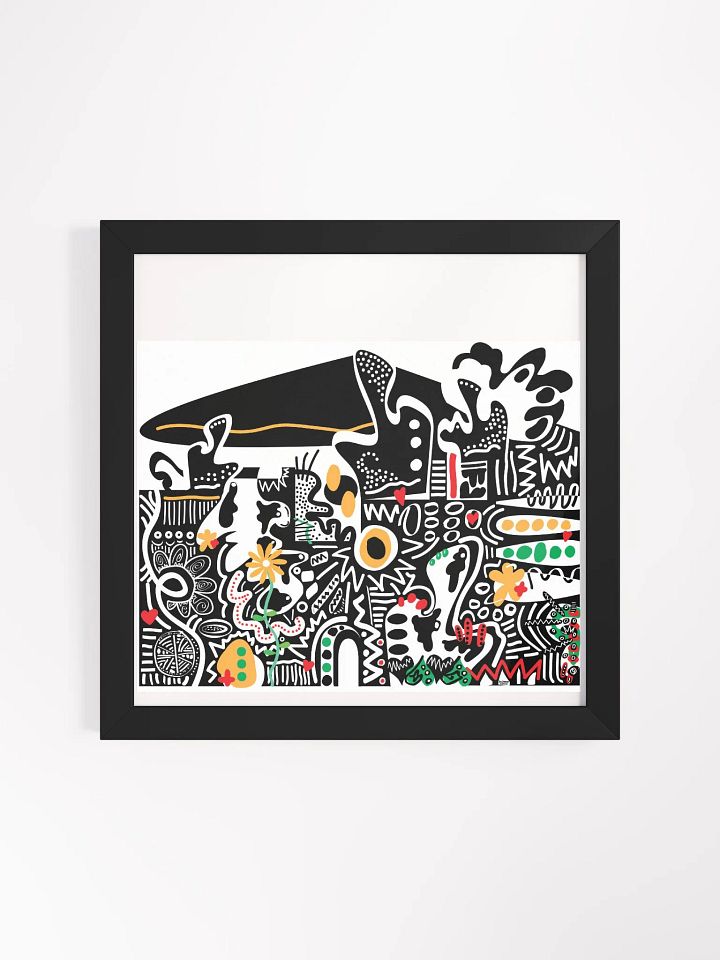This Print Pays Rent Framed product image (1)