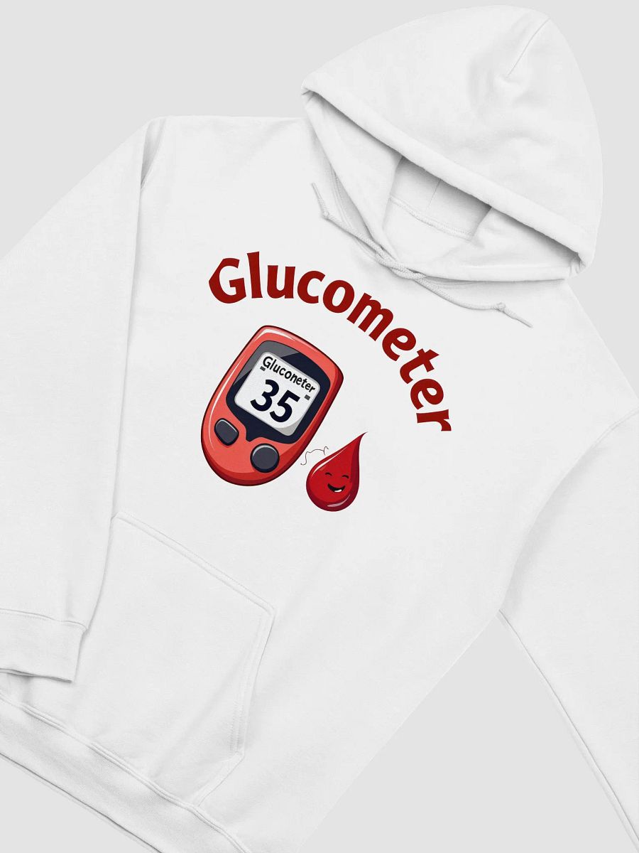 Smiling Glucometer Comfort Hoodie product image (29)