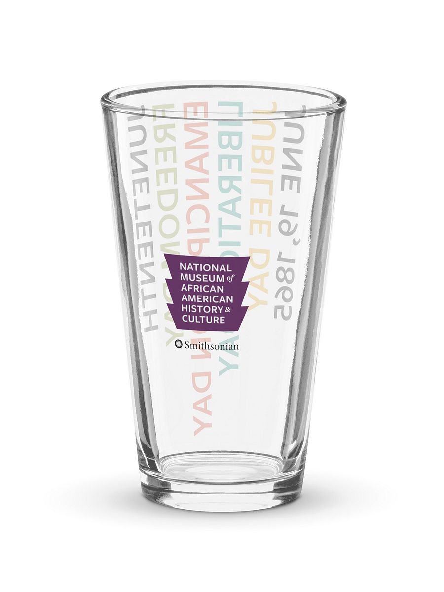 Emancipation Day Pint Glass Image 2