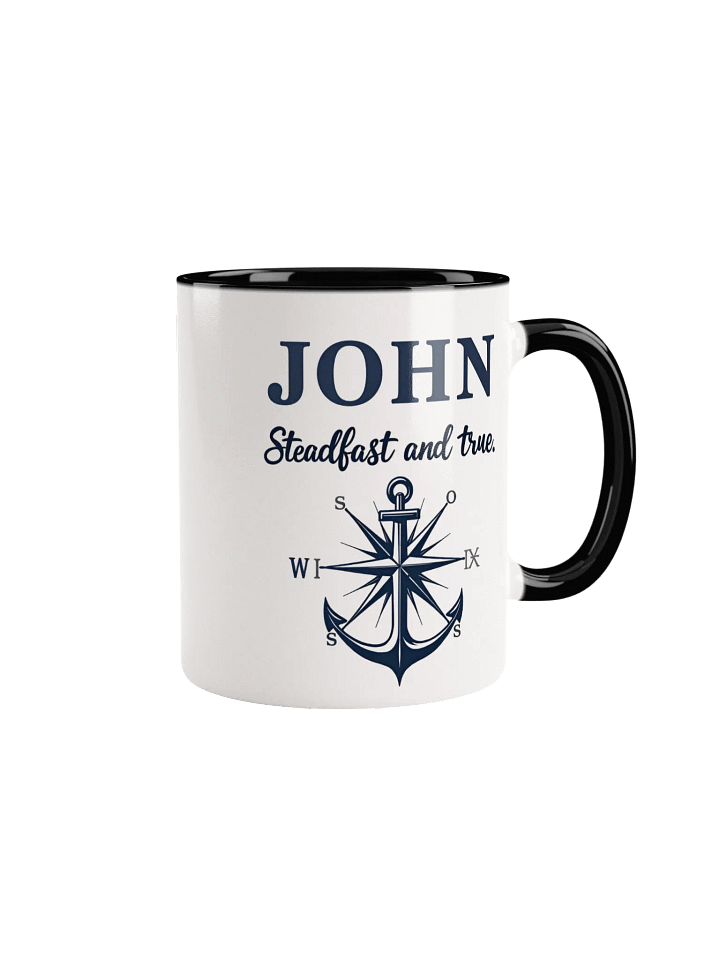 John, Steadfast and True: A Mug for the Unwavering Spirit product image (1)
