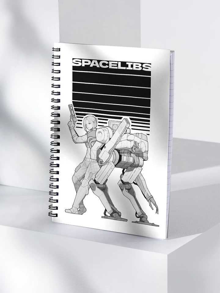 Dotted SpaceLibs Notepad product image (1)