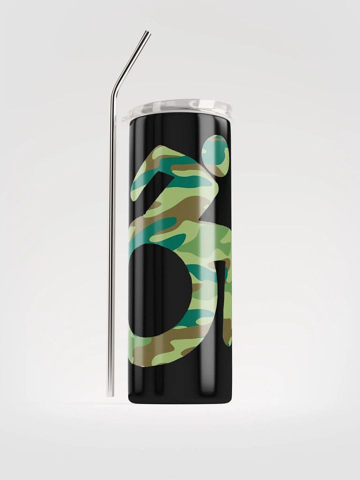 Wheelie, Green Camo SS Tumbler product image (1)