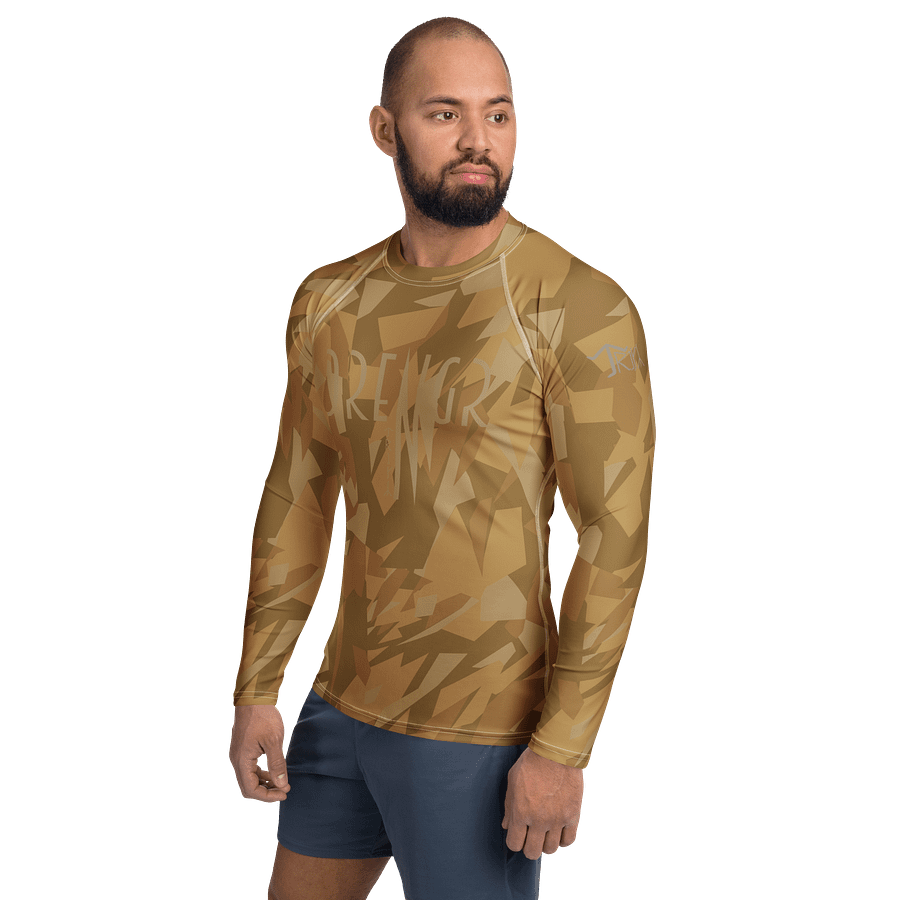 DRENGR Full-M90 Tan Long Rash Guard product image (3)