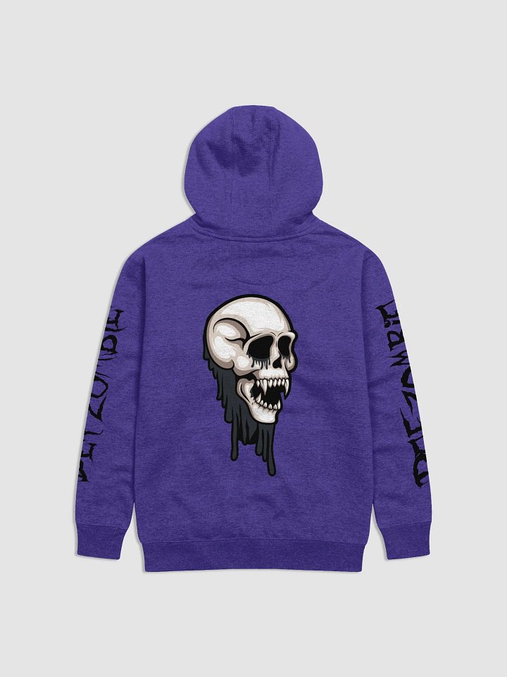 Def-Zombie Skull Hoodie Purple product image (1)