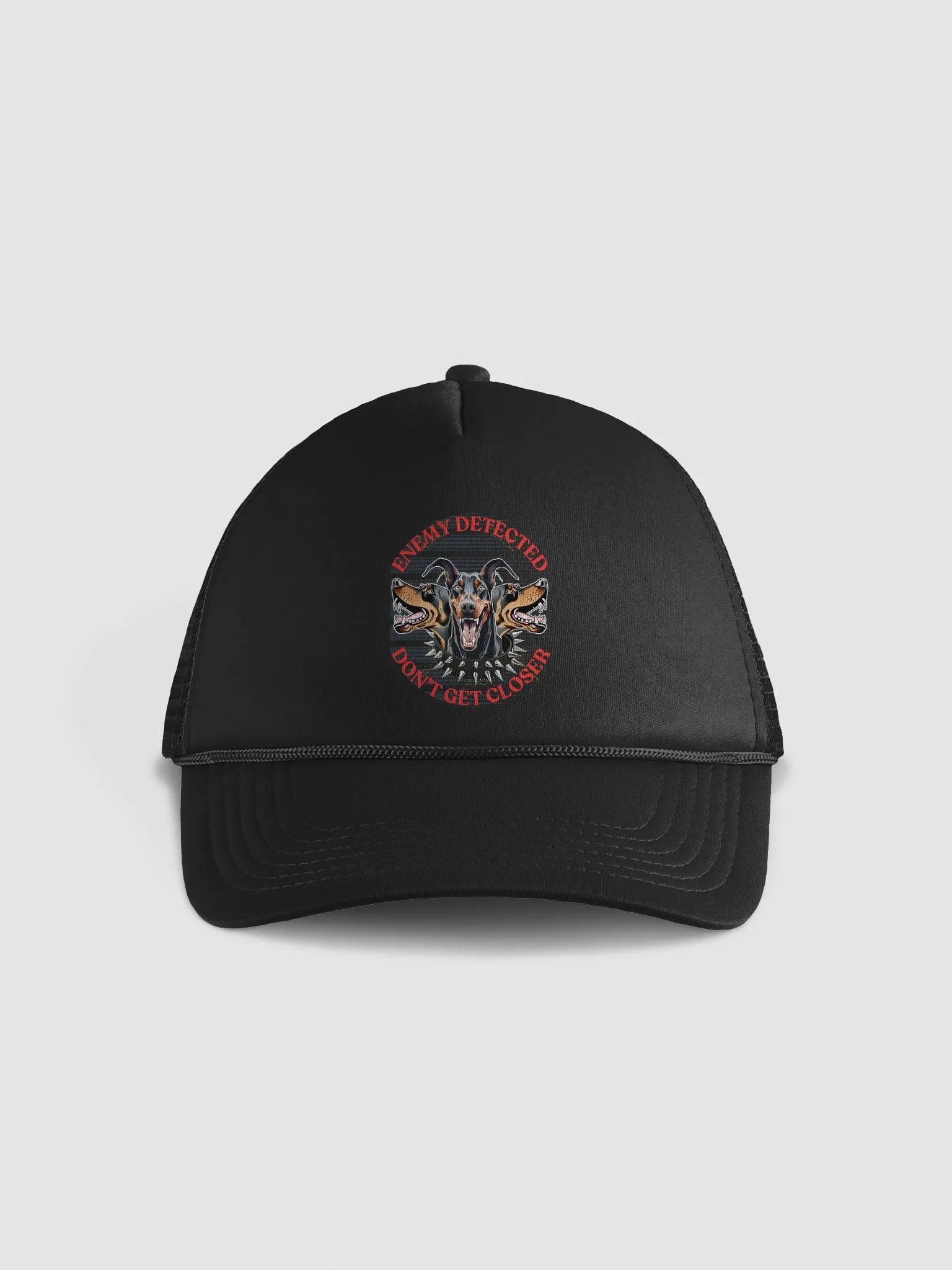 Three-Headed Guardian Foam Trucker Hat product image (1)