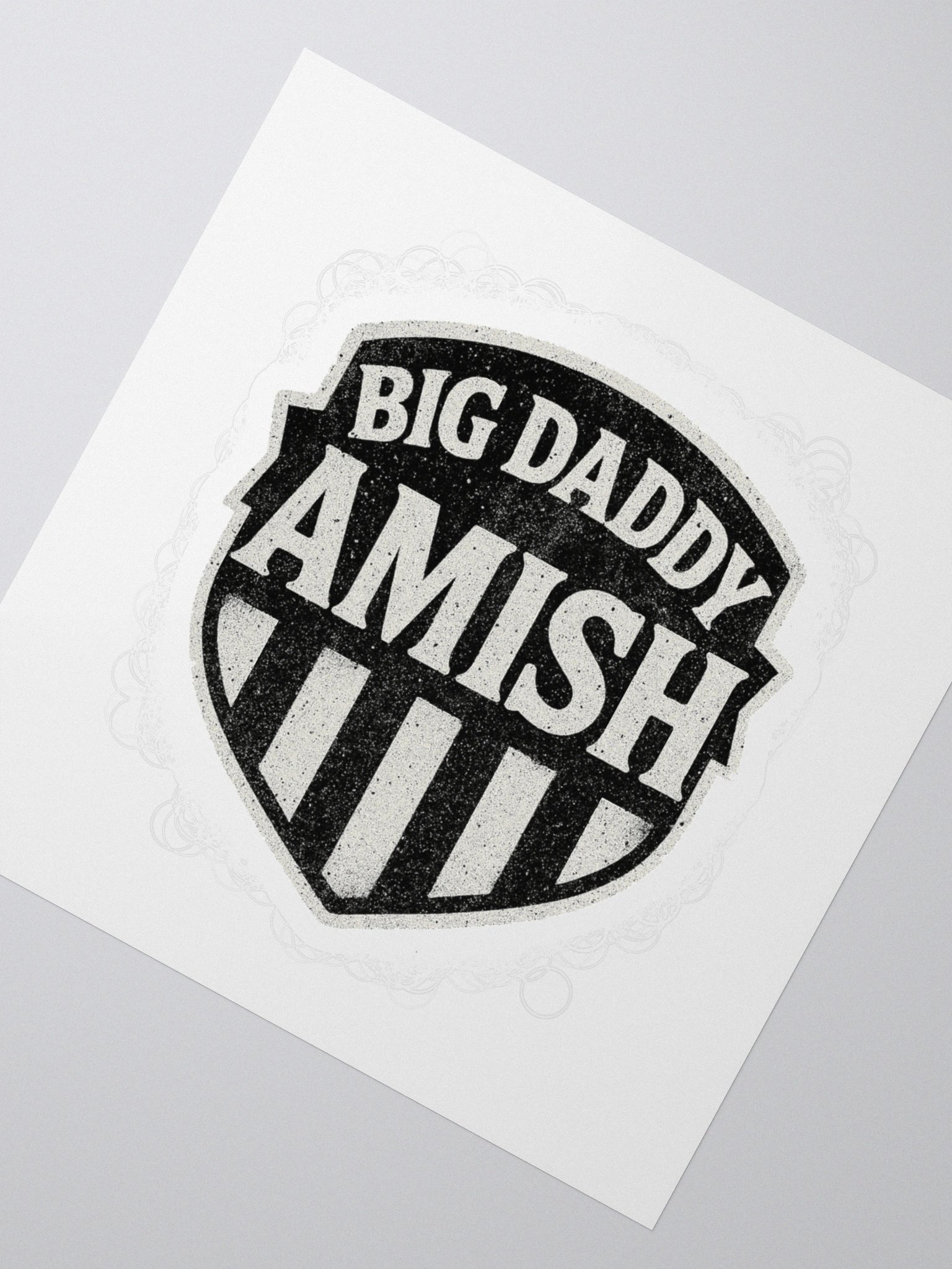Big Daddy Amish Sticker product image (2)