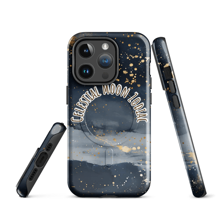 Celestial Moon Zodiac MagSafe® Tough Case product image (3)