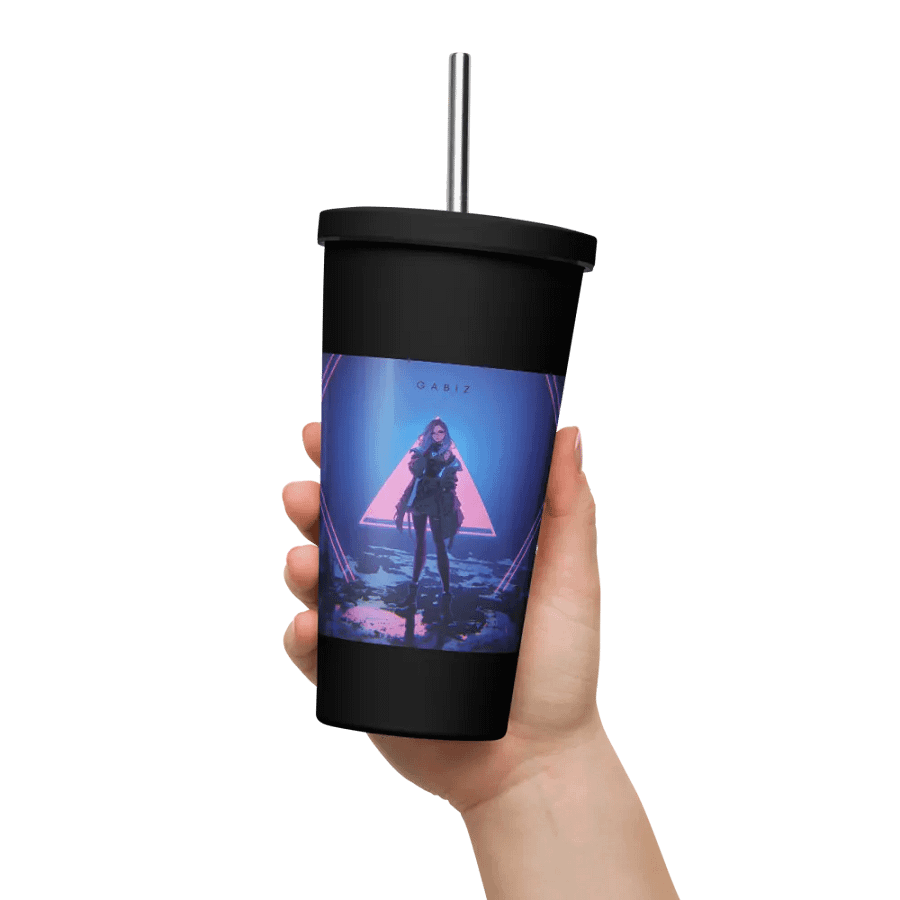 Cyberpunk V.1 Tumbler with a Straw product image (5)