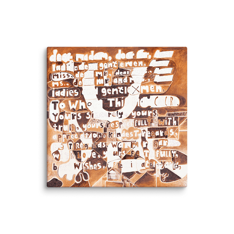Beginnings & Endings on Canvas (32" x 32") product image (3)