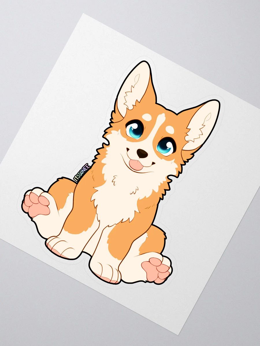 Simple Corgi Sticker product image (2)