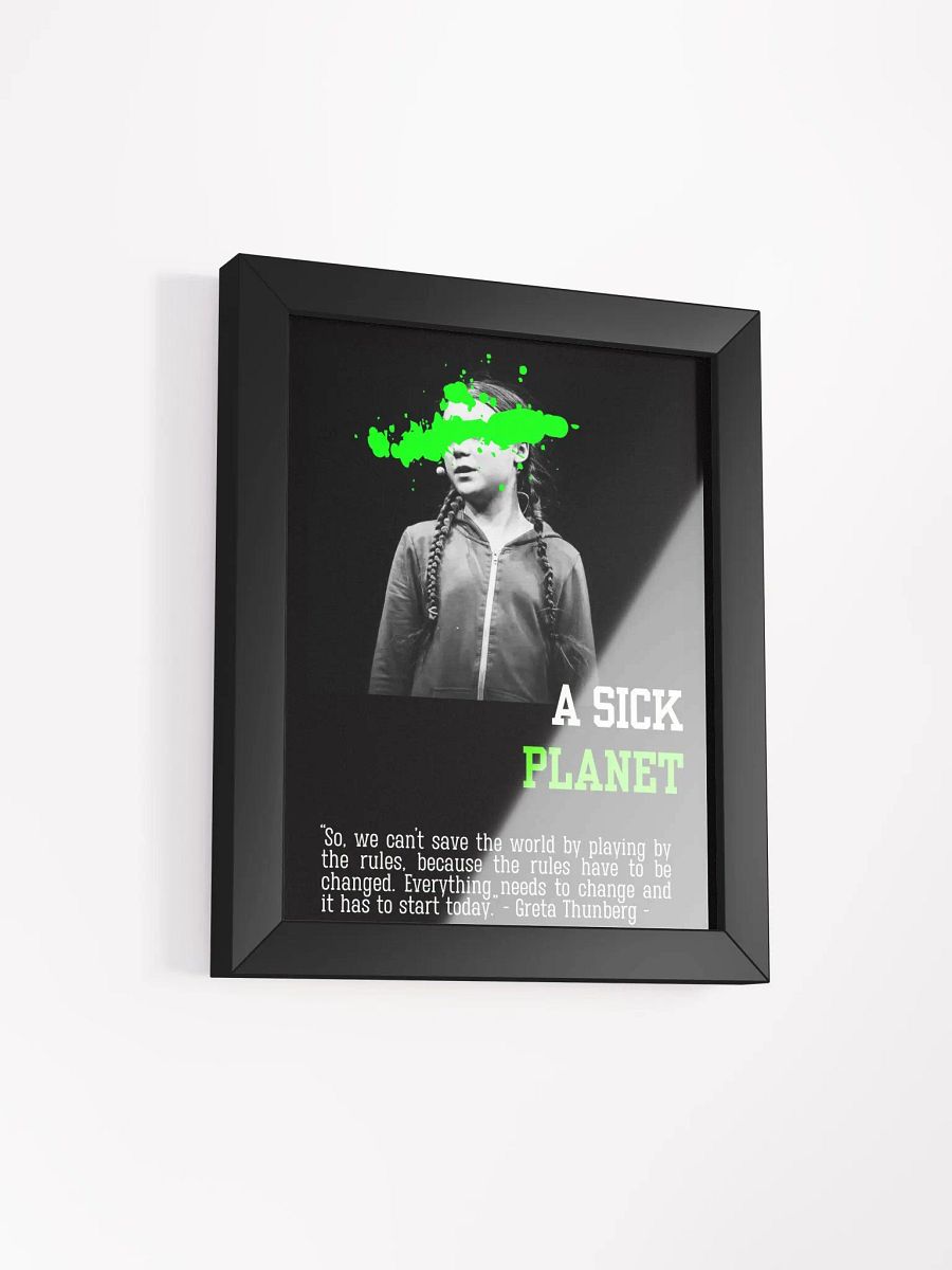 Change the Rules Greta Framed Matte Poster product image (28)