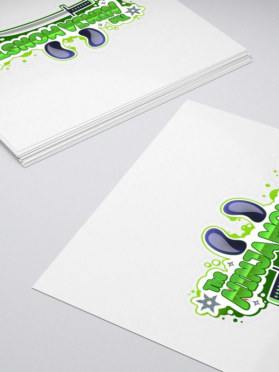 Neon Green Logo Sticker product image (4)