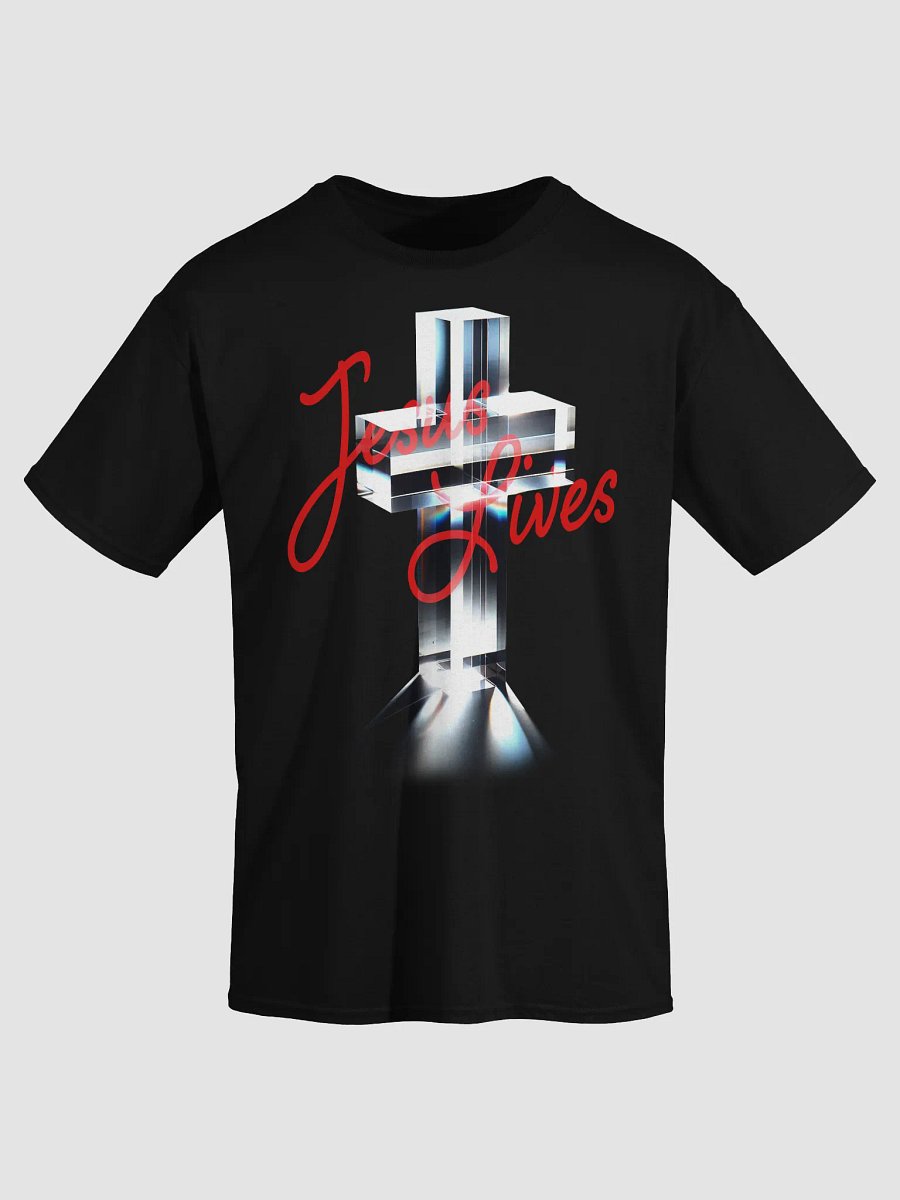 Radiant Cross Jesus Lives T-Shirt product image (6)