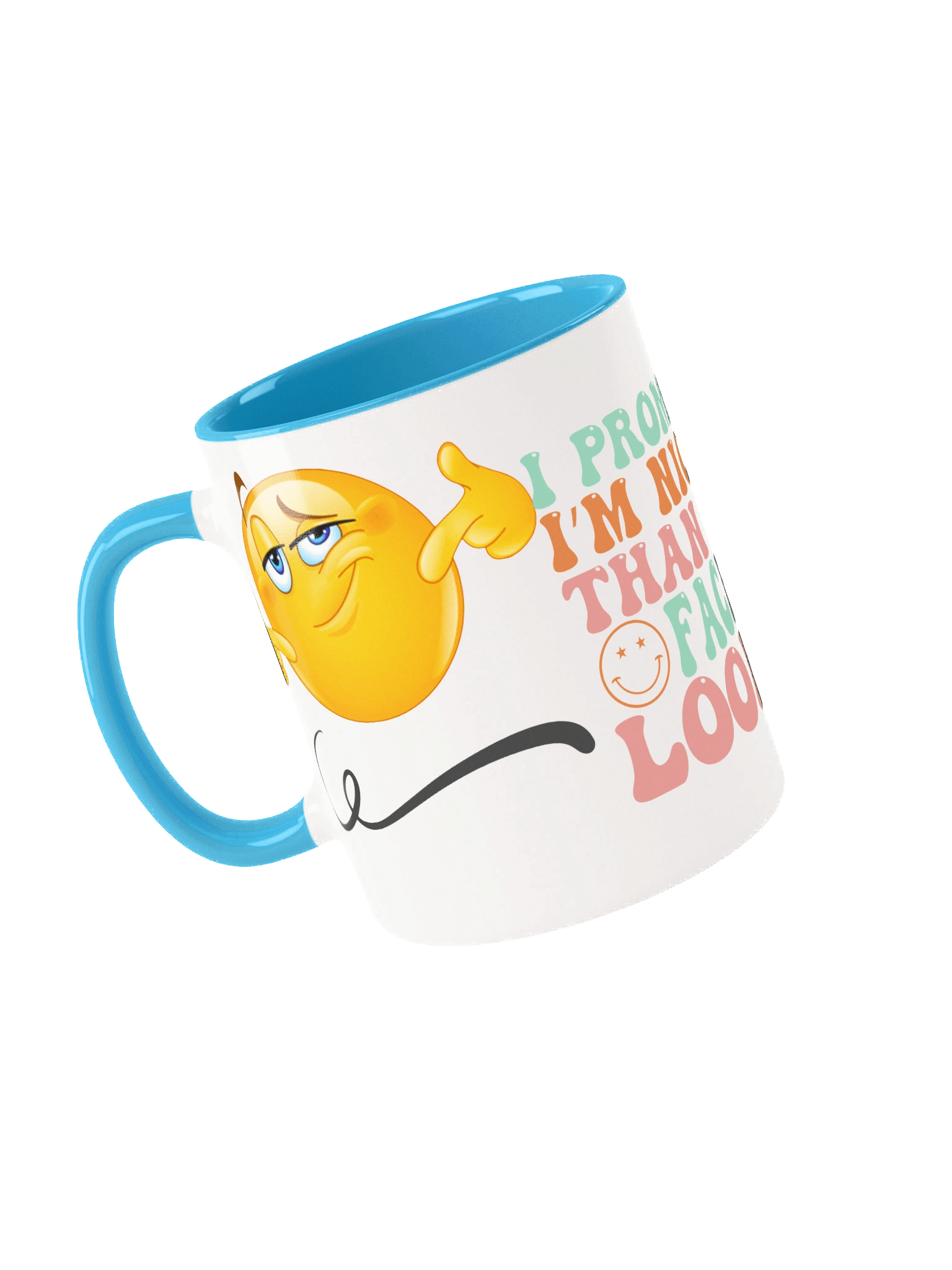 Sly Smiley Ceramic Mug product image (16)