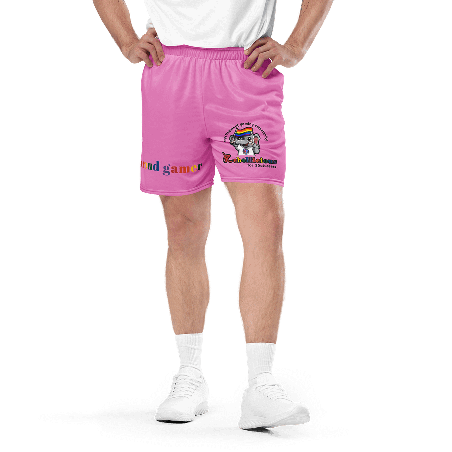 Unisex Shorts Proud Gamer Pink product image (2)