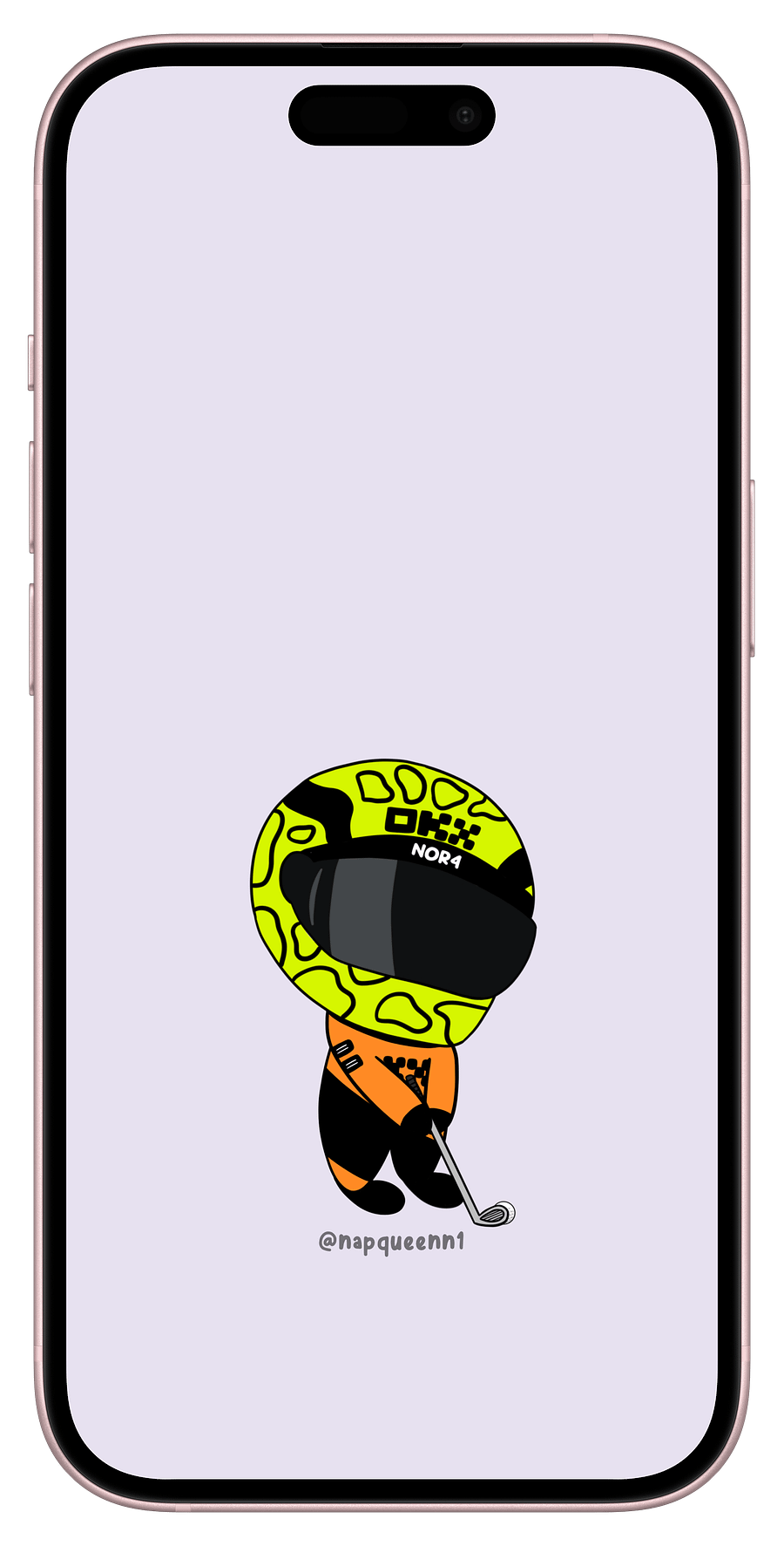Lando Golfing - Phone Wallpaper (Updated) product image (1)