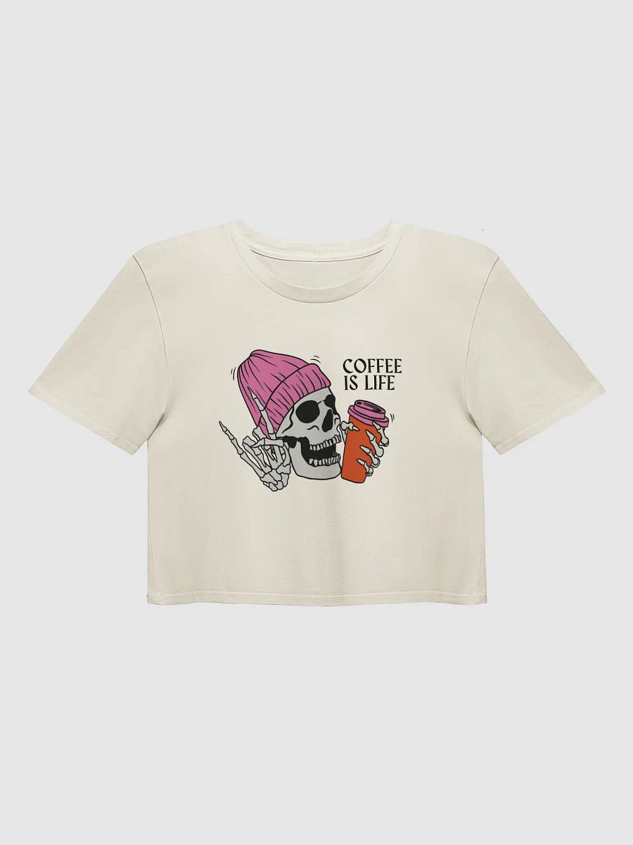 Coffee is Life Crop Top product image (1)