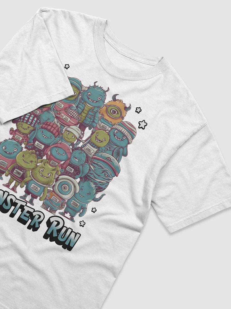Monster Run Cartoon T-Shirt product image (30)