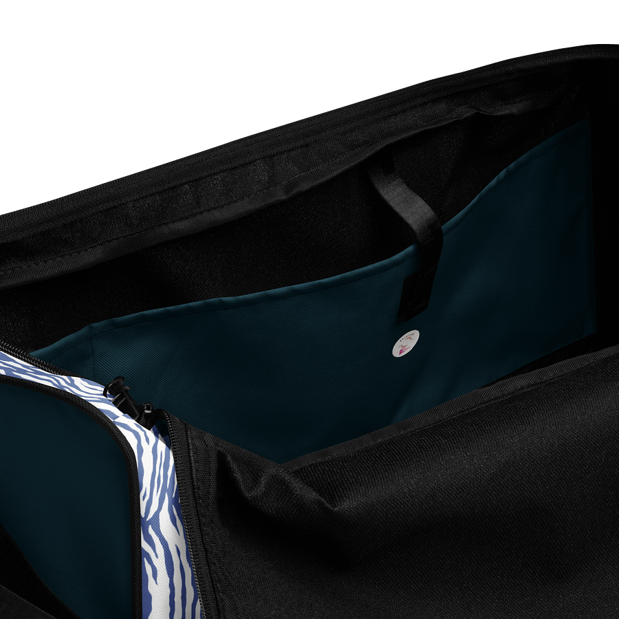 Blue Pattern Duffle Bag product image (7)