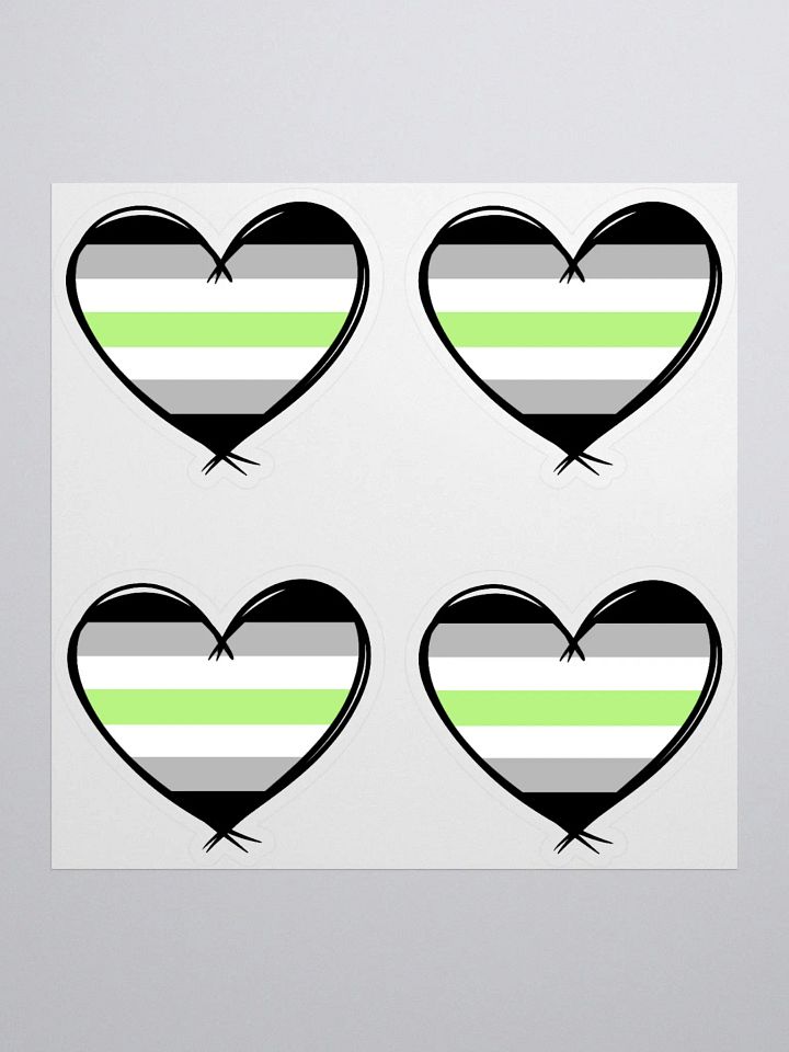 Agender Pride Stickers product image (1)