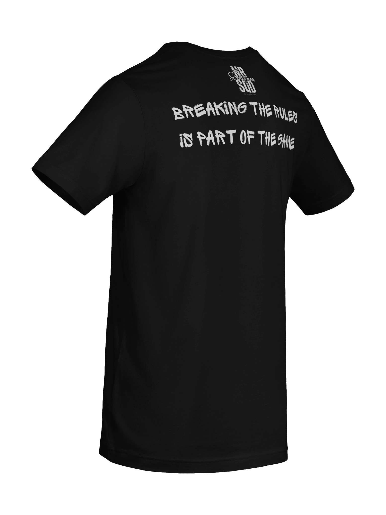 NBSQD Graffiti Ladies BLK T-Shirt - Break The Rules Its Part of The Game product image (10)