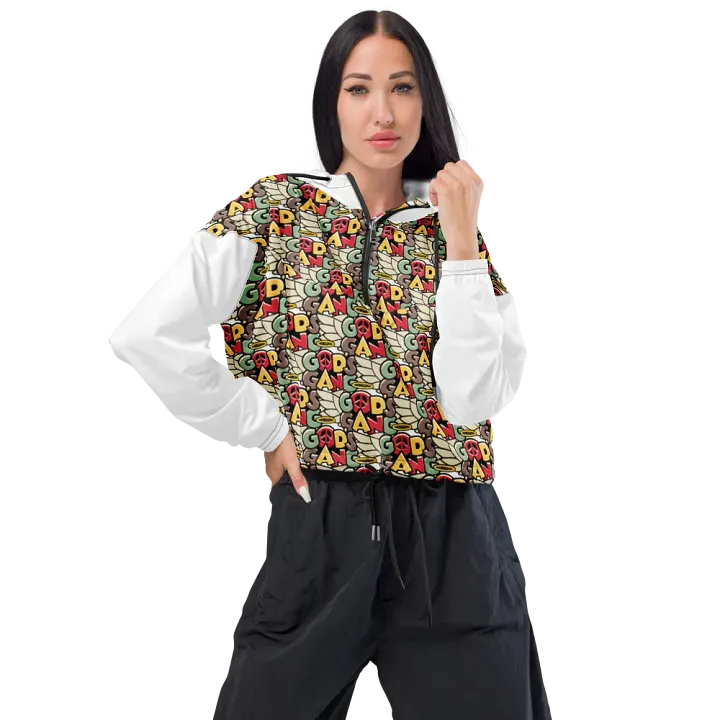 God's Gang | Women's Cropped Windbreaker product image (1)