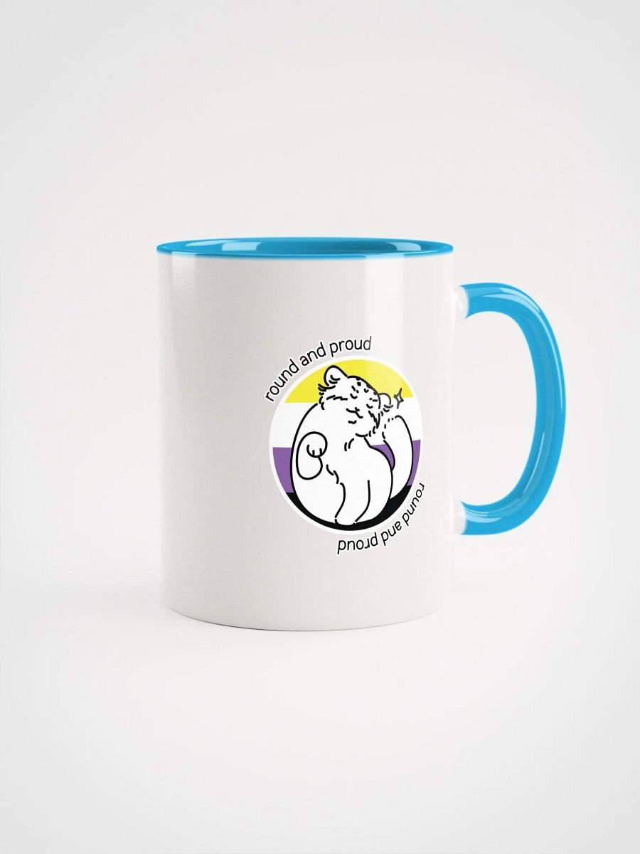 Round and Proud Manul Nonbinary Version - Mug product image (11)