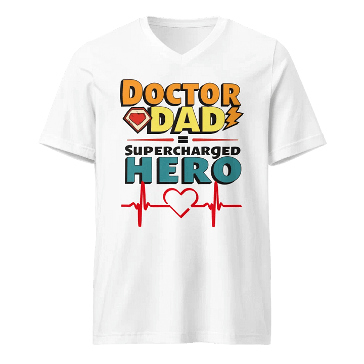 Supercharged Hero V-Neck Tee product image (1)