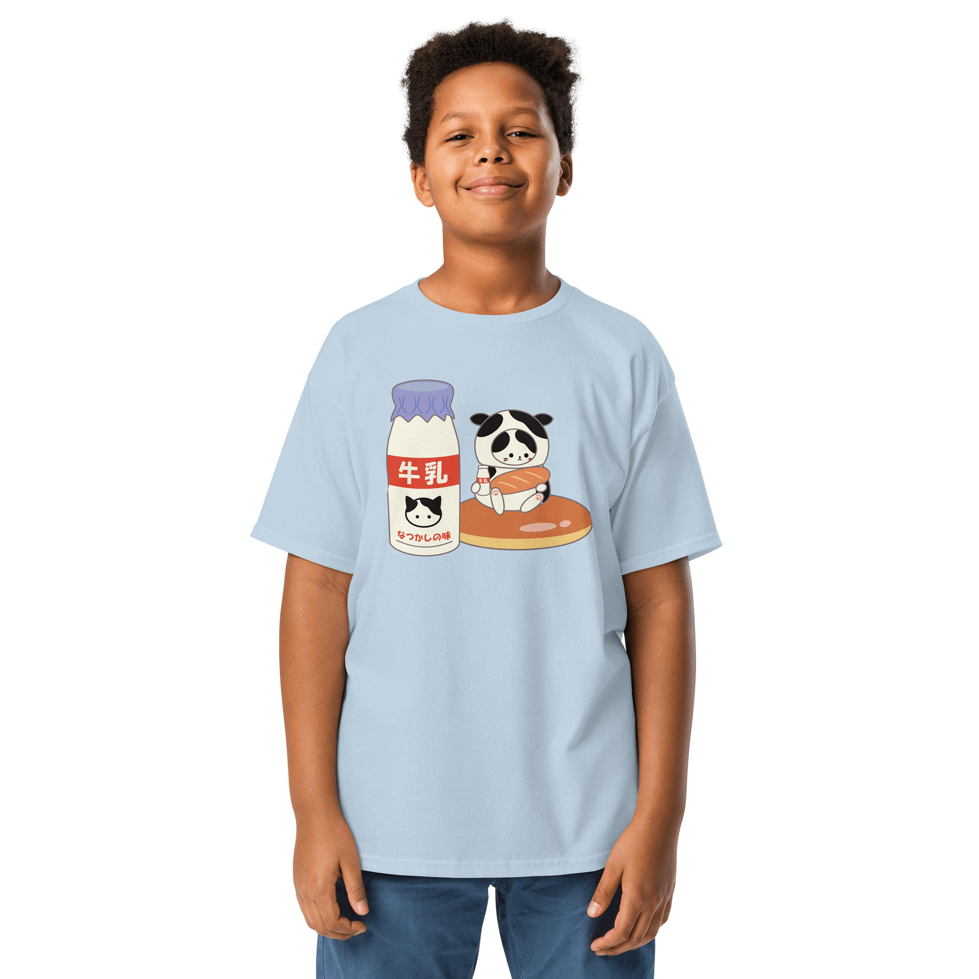 Milk Cat - Youth Heavyweight T-shirt product image (1)