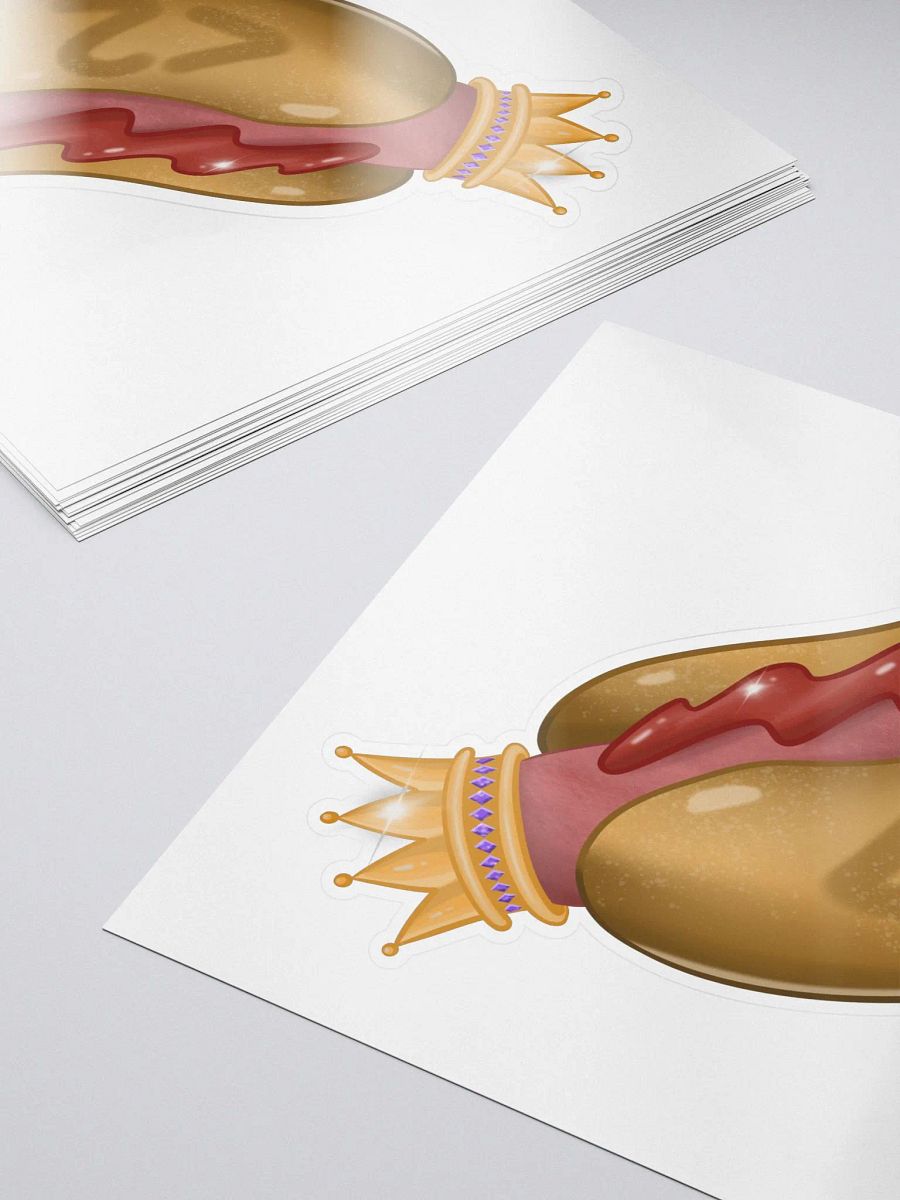 Less Than 2 Year Hotdog Sticker product image (5)
