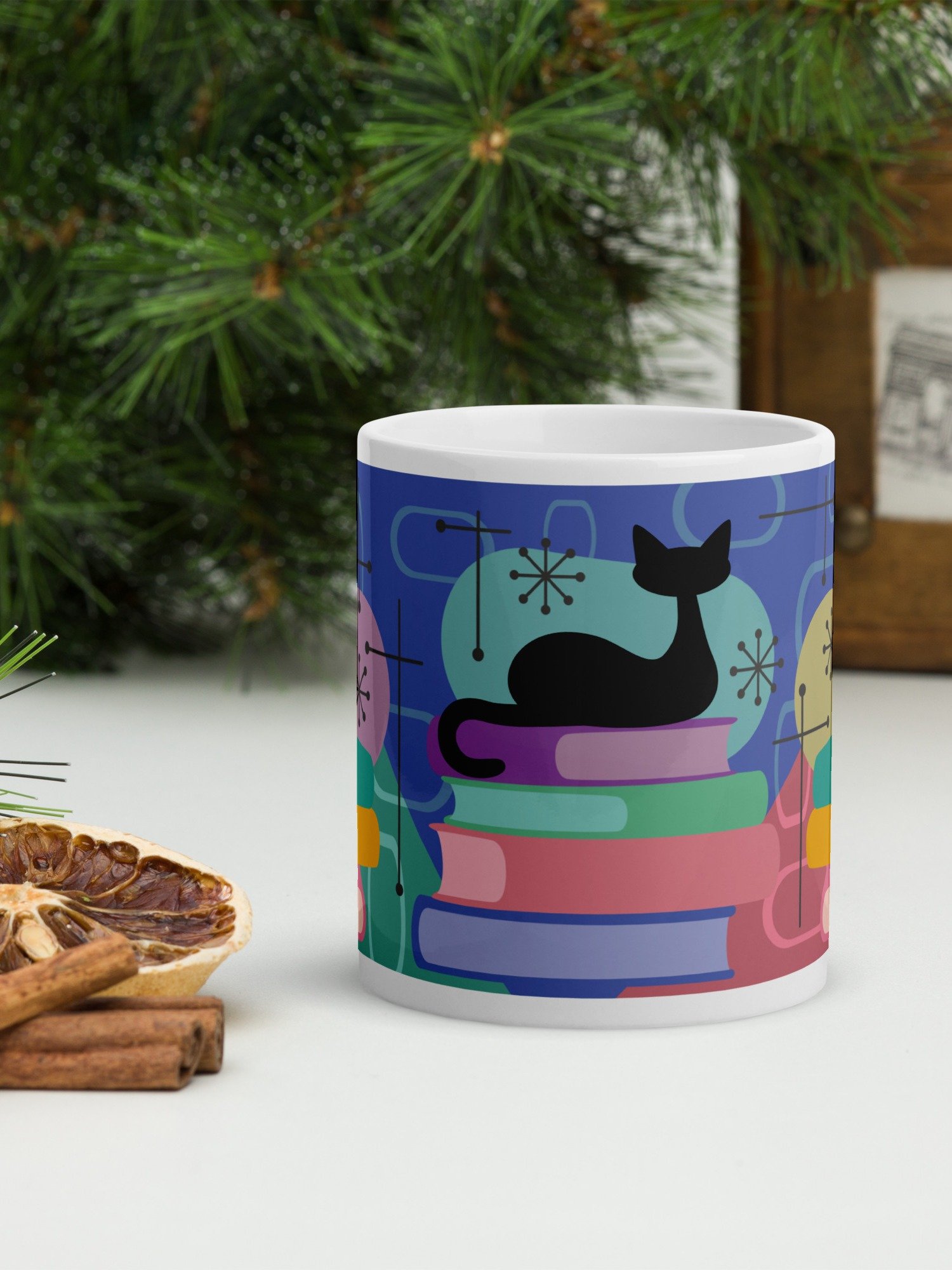 Books and Cats 11 oz Mug product image (2)