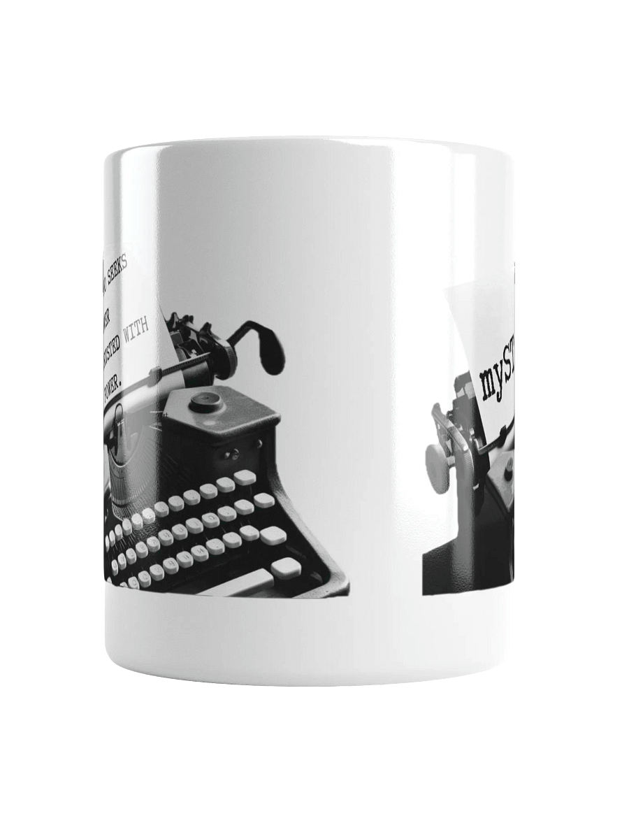 Powerful Words Typewriter Mug product image (13)