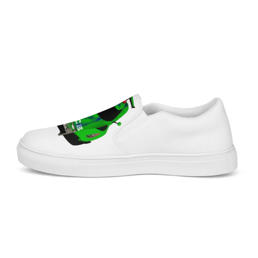 Reversed Race Car Women's Slip-Ons product image (4)